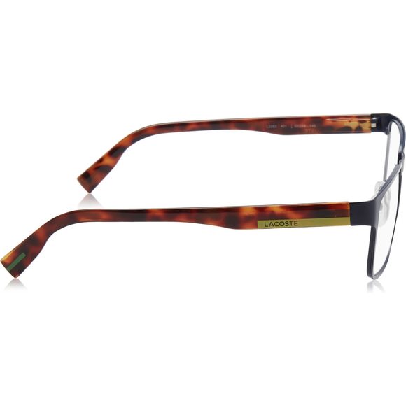 New Lacoste L-2283 401 Matte Blue & Tortoise Eyeglasses 55/18/145